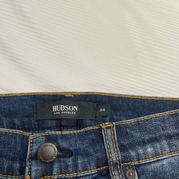 NWT Hudson Barbara Super Skinny Denim Jeans Size 24 New - Picture 8 of 12